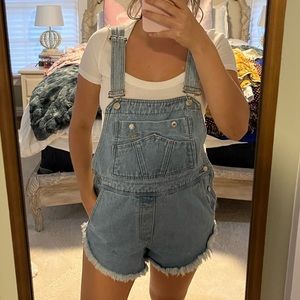 short overalls
